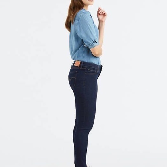 711 Levi's Skinny jeans (dark blue) - Picture 1 of 5
